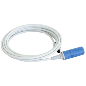 El cable de medición CYK20 se utiliza con todos los sensores con cabezal Memosens en el laboratorio. El cable de medición CYK20 se utiliza con todos los sensores con cabezal Memosensen el laboratorio.