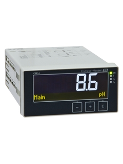 Transmisor básico de instalación en panel para mediciones de pH/redox, conductividad o concentración de oxígeno disuelto.