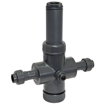 El portaelectrodos para la detección de nitratos/SAC, turbidez y oxígeno Flowfit CYA251 Flowfit CYA251 es un portaelectrodos resistente para sensores de nitratos/SAC, turbidez y oxígeno