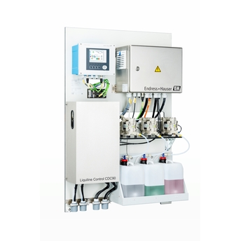 LiquilineControl CDC90 es un sistema de limpieza y calibración automático para sensores de pH y redox. LiquilineControl CDC90 es un sistema de limpieza y calibración automático para sensores de pH y redox.