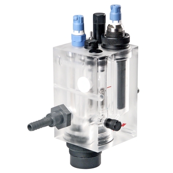 Flowfit CCA250 - Soporte para la medición de cloro Flowfit CCA250 - Portaelectrodos para procesos de desinfección