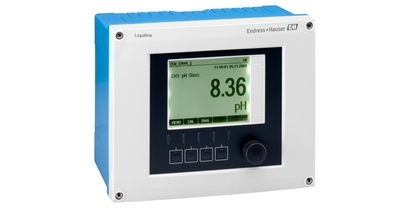 Liquiline CM442 es un transmisor digital de pH, ORP, conductividad, oxígeno, turbidez y más.