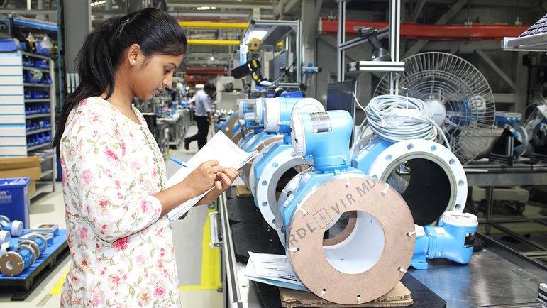 Centro de producción de Endress + Hauser Flow India