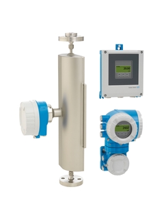 Imagen del Caudalímetro Coriolis Proline Promass A 500 / 8A5B con diferentes transmisores remotos