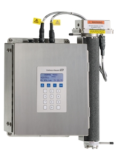 Analizador de gases monocanal de H2O o CO2 SS2000 TDLAS con un sistema de muestras sencillo, vista del ángulo derecho