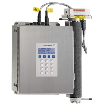 Analizador de gases monocanal de H2O o CO2 SS2000 TDLAS con un sistema de muestras sencillo, vista del ángulo derecho