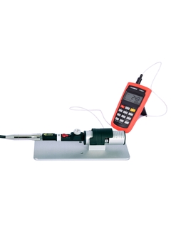 Sensor de temperatura, 
calibración del banco de flujo 
célula en kit para espectroscopia Raman en Ciencias de la Vida