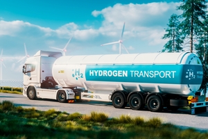 Transporte de hidrógeno por camión