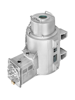 Contenedor de fuente radiactiva múltiple FQG74, superficie de 316L, obturador de acero, candado
